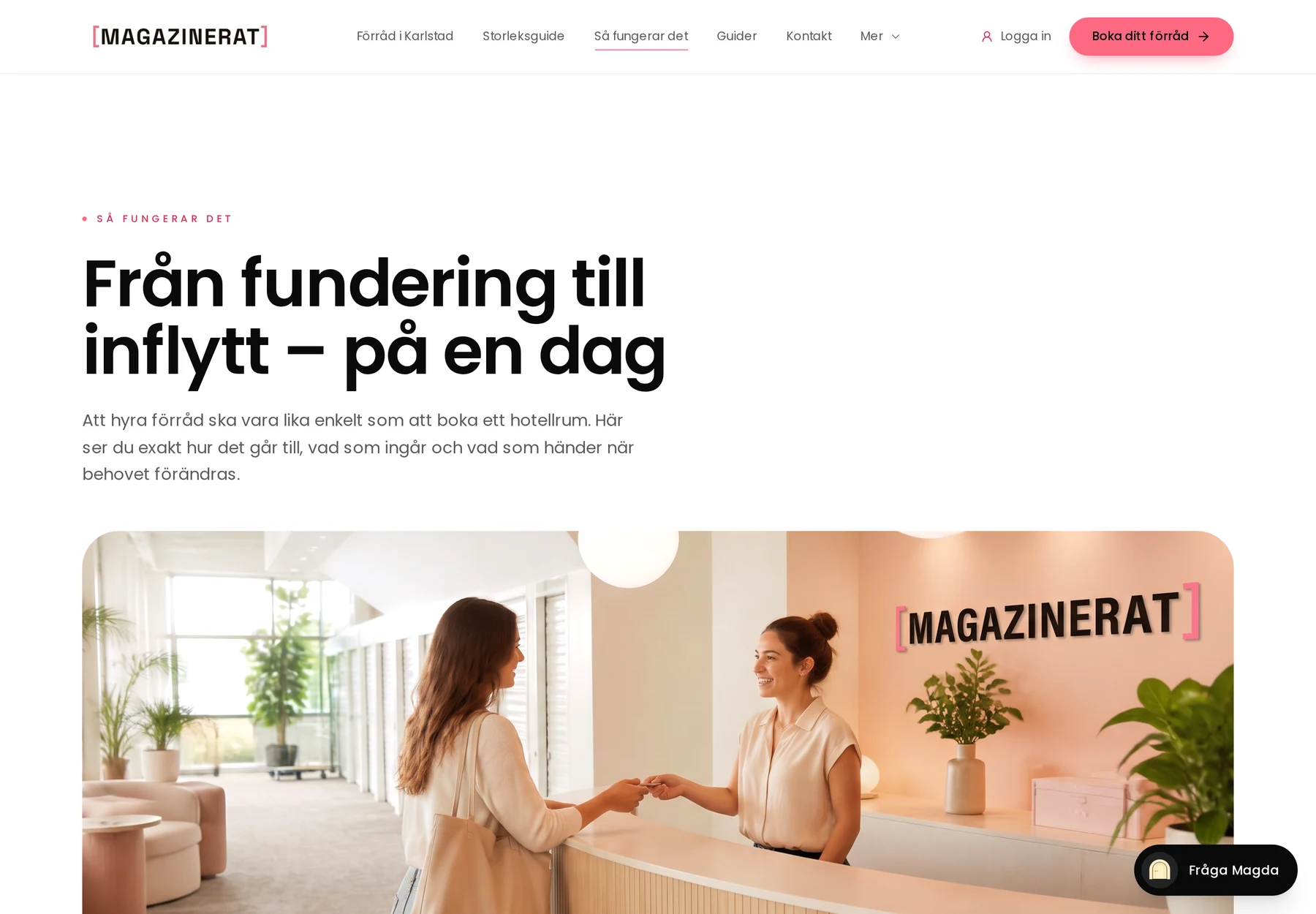 Magazinerats sida Så fungerar det med processen steg för steg